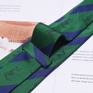 עניבות חידוש לגברים בדוגמת מותאם אישית ארוגים מזדמנים בעבודת יד סקיני עניבות