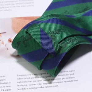 Pánské novodobé kravaty s vlastním vzorem tkané ležérní ručně vyráběné úzké kravaty