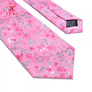 Шовкові вузькі краватки з принтом на замовлення для весілля, наречених, місій, танців
