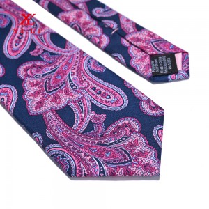 Cravates imprimées fines en soie personnalisées pour mariage, garçons d'honneur, missions, danses