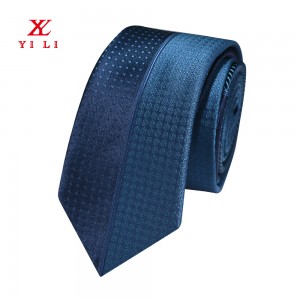 I-Silk Geometrical Symmetry Stripes Design Panel Tie