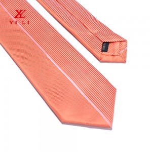 I-Silk Geometrical Symmetry Stripes Design Panel Tie
