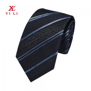 Cravată pentru bărbați în carouri, model formal din tweed, cravată din lână, stil cald