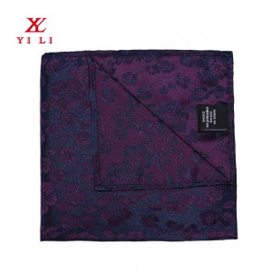 Woven Silk Mens Pocket Squares Handkerchief For Wedding Party