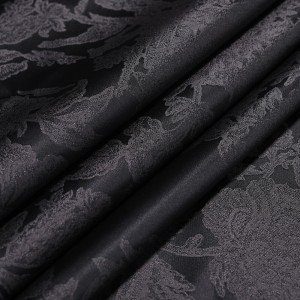 ဂါဝန်အဝတ်အစားများအတွက် 100% Real Mulberry Silk Jacquard Cloth Fabric