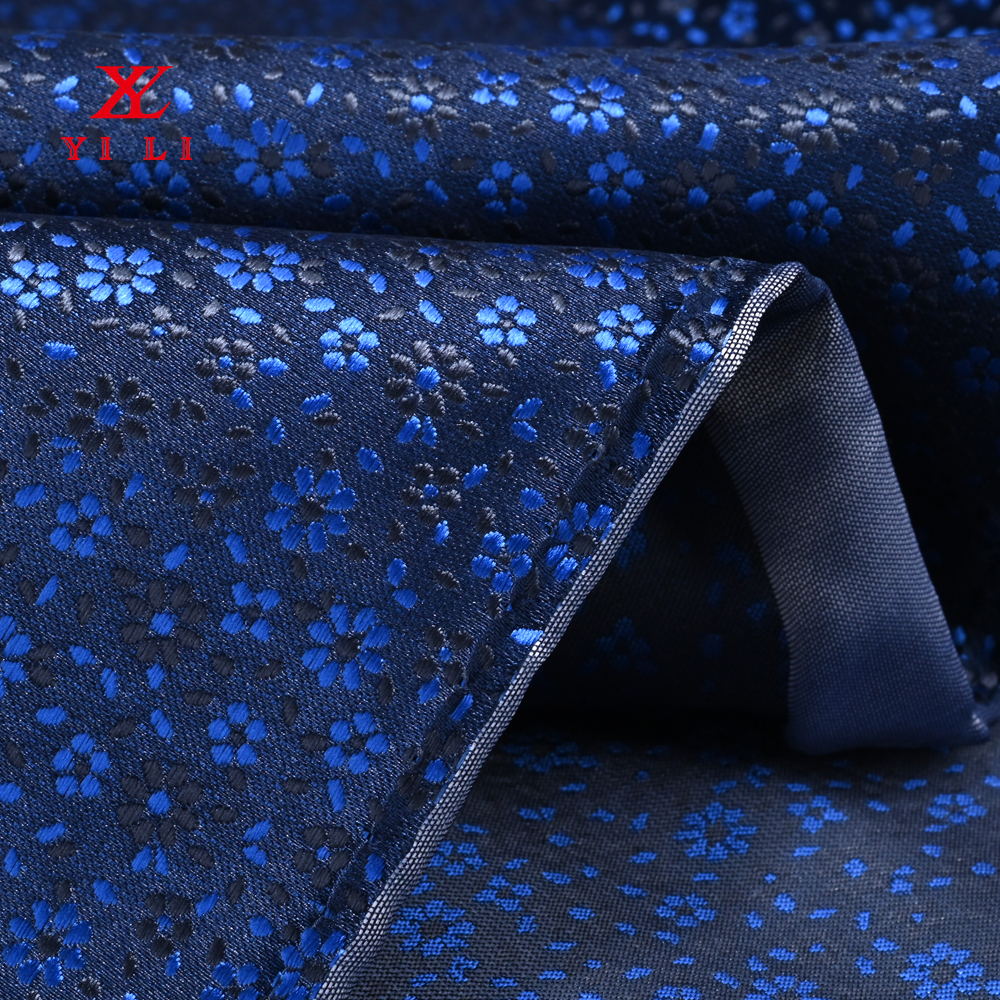 Factory Cheap Hot Cream Jacquard Fabric - Microfiber tie fabric in polyester – YILI