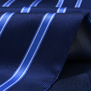 Microfiber tie fabric in polyester