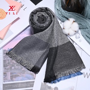 Womens Winter Scarf Polyester Woven Soft Warm Scarves