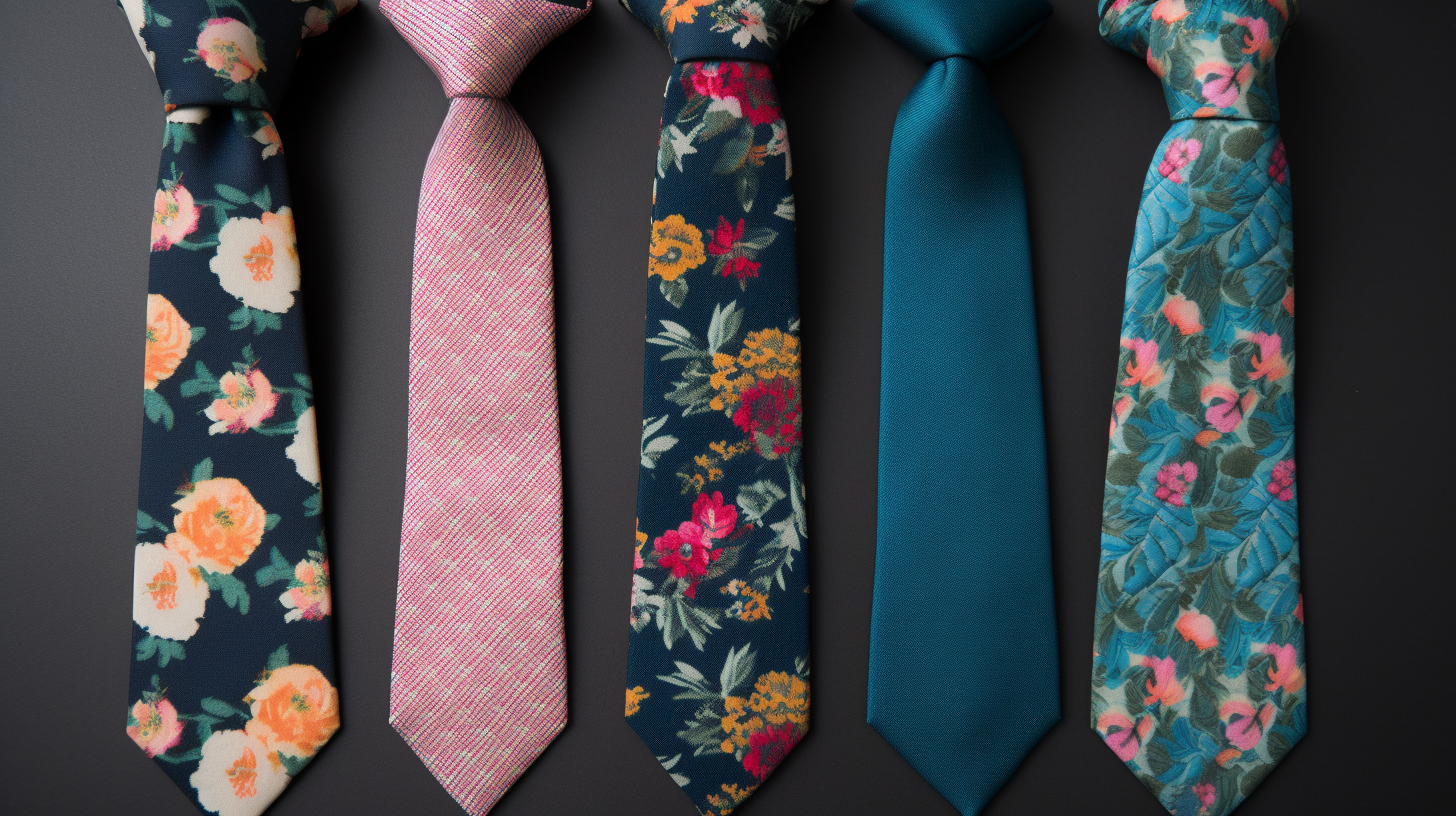 Diferenzas entre as gravatas personalizadas tecidas e impresas