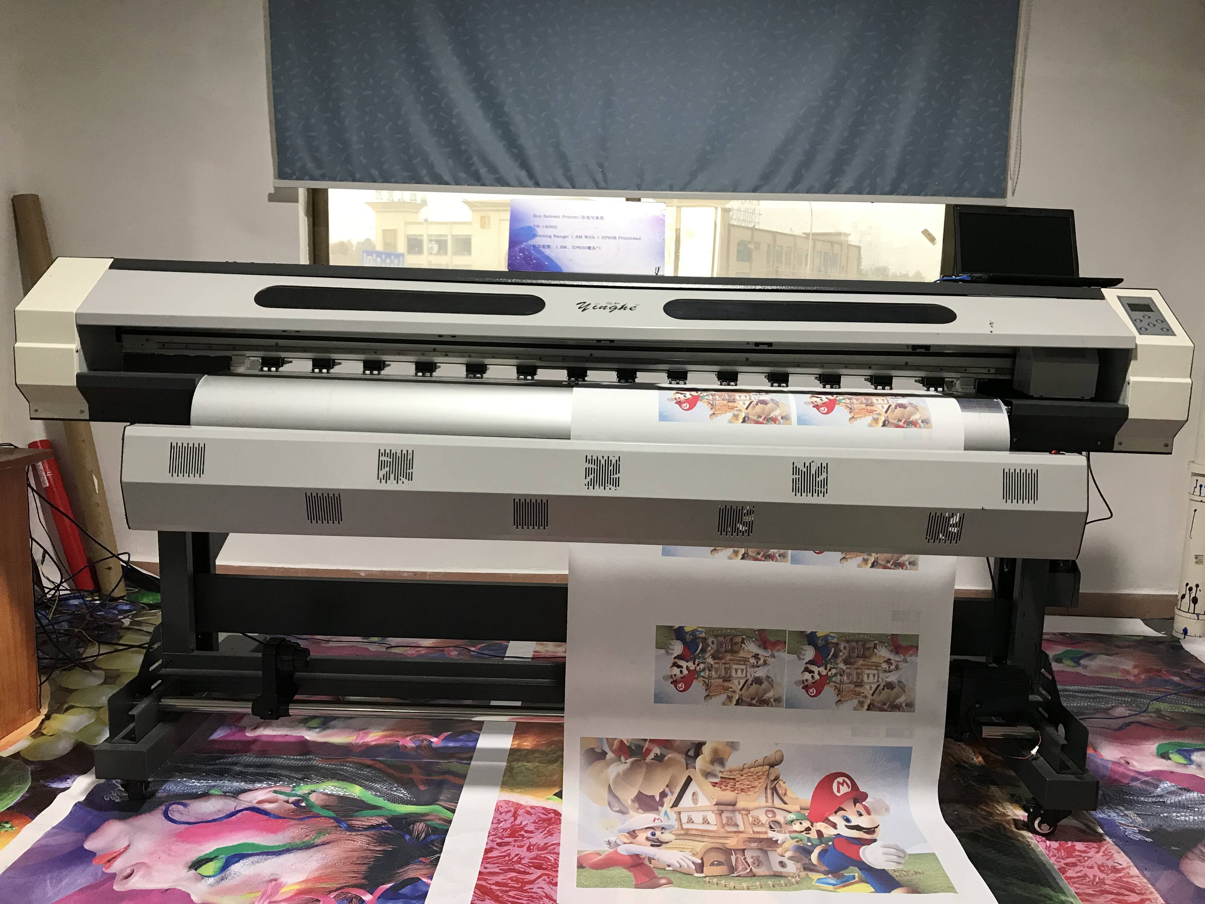 Large format printers are inseparable from these industry applications