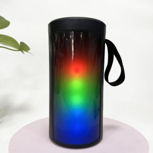 Bluetooth Speaker Colorful RGB Lighting Stereo Surround Loudspeaker TF Card USB Subwoofer Portable Outdoor Audio Music Player