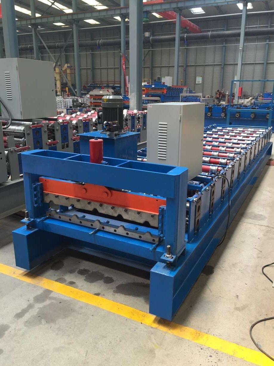 Factory wholesale Round/Square Steel Pipes Forming Machine - Full automatic roofing sheet roll forming machine – Yingyee