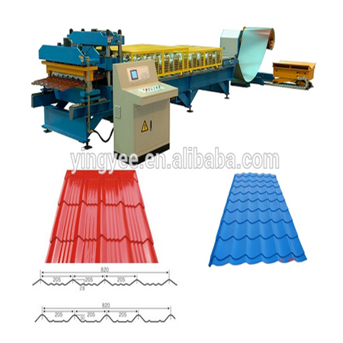 Manufacturer for Roof Tile Rolling Machine - CE certification double layer cold roll forming machine – Yingyee