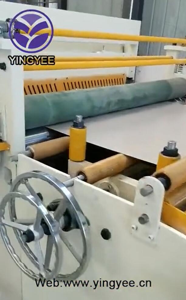 Cutting coils into sheet