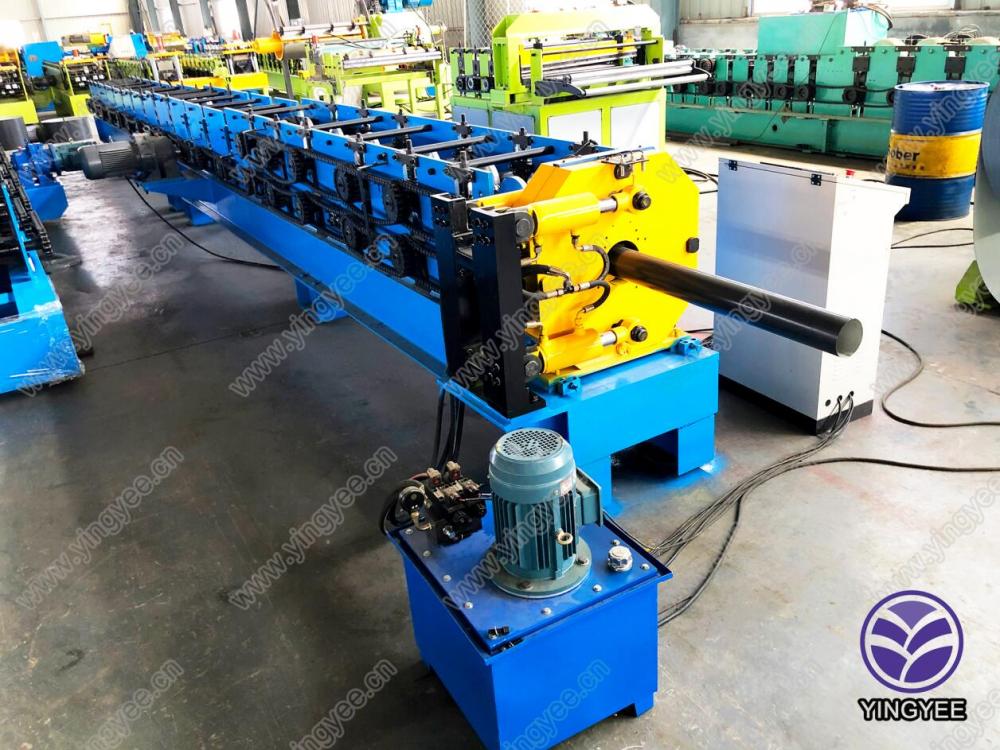 Fixed Competitive Price Steel Cold Roll Forming Machine - square round downpipe roll forming making machine – Yingyee