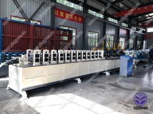 High speed without noises steel angle stud and track sale stud and track c channel drywall main furring wall angle roll forming machine