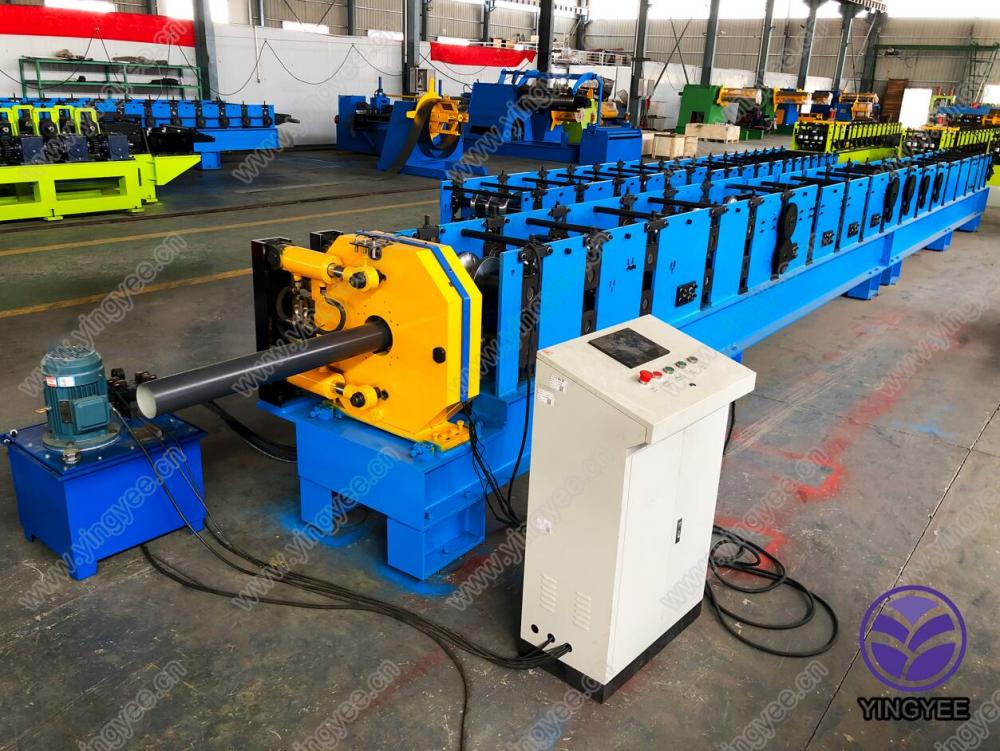 automatic downspout steel square round pipe machine