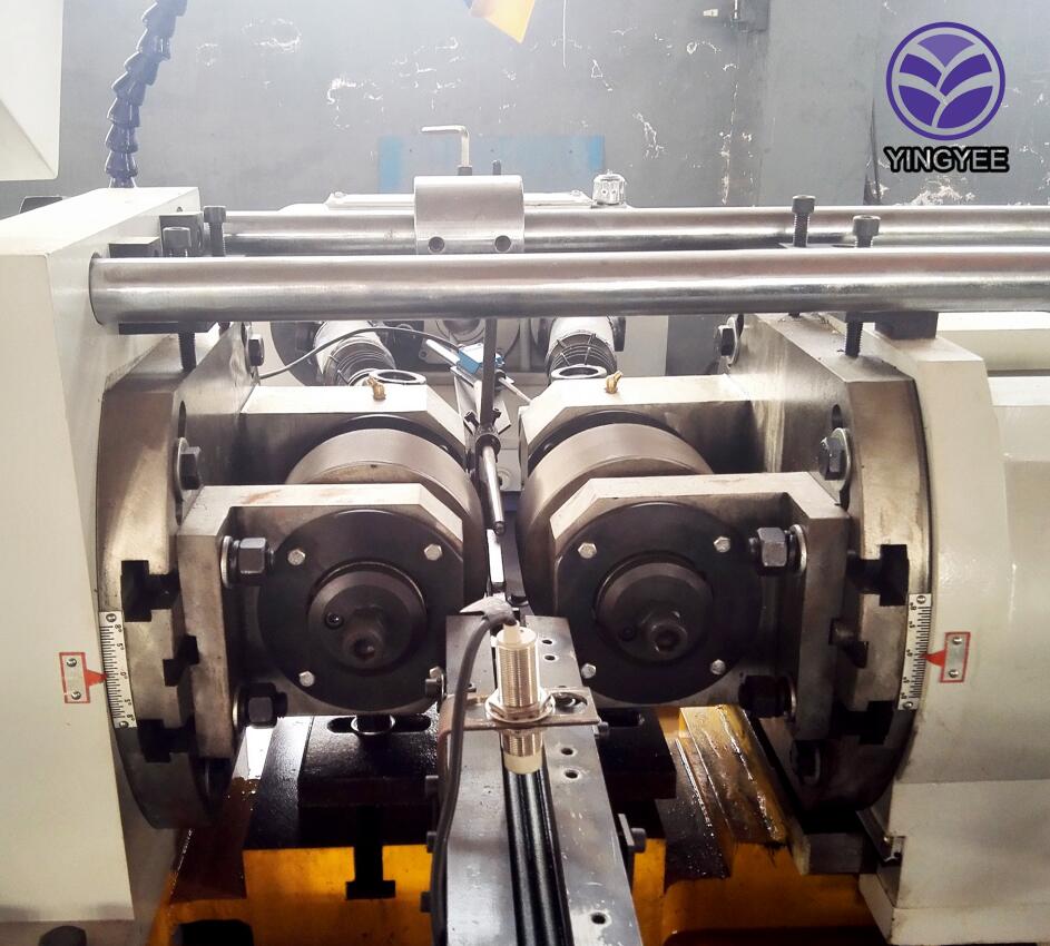 New Delivery for Corrugated Roofing Sheet Making Machine - steel pipes thread rolling machine with three shaft – Yingyee