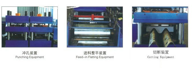 guardrial panel roll forming machine 