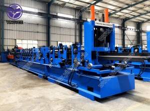 Wholesale T Bar & T Grid Making Roll Forming Machine - CZU steel purlin frame roll forming machine – Yingyee