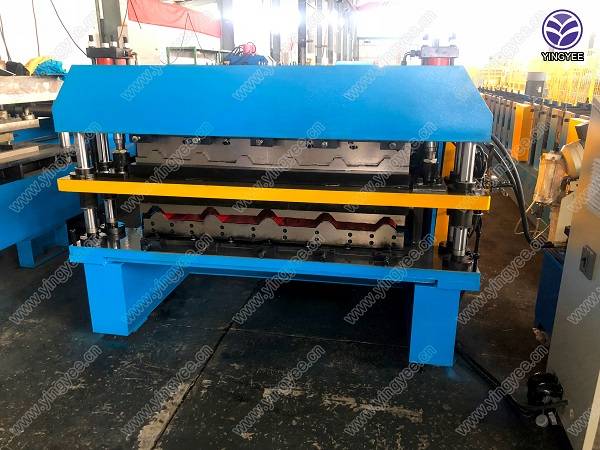 China wholesale Glazed Tile Sheet Forming Machine - China high speed double layer roofing sheets forming machine – Yingyee