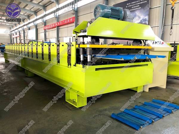 Top Quality Steel Deck Cold Bending Machine - metal IBR roof sheet roll forming machine – Yingyee