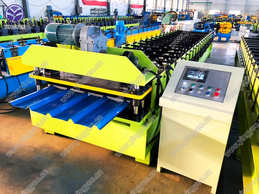 steel roof panel roll froming machine