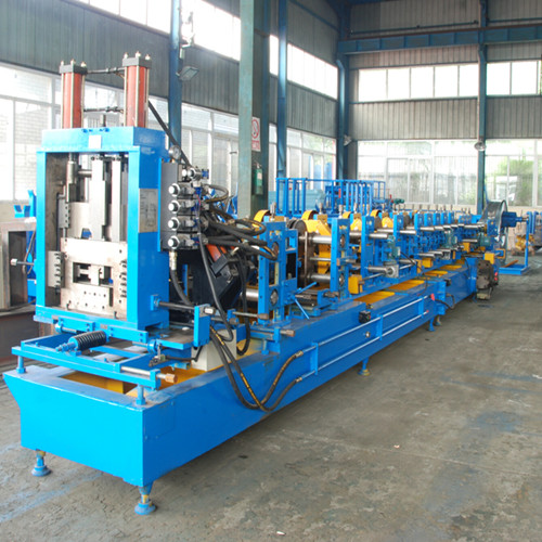 Good Quality Corrugated Roof Sheet Roll Forming Machine - China Wholesale China Automatic Interchangeable CZ Purlin Cold Roll Forming Machine with PLC Control System Roller Form Machinery – ...