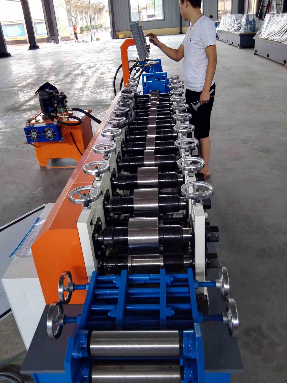 Newly Arrival Gutter Cold Roll Forming Machine - sale stud and track c channel drywall main furring wall angle Roll Forming Machine – Yingyee