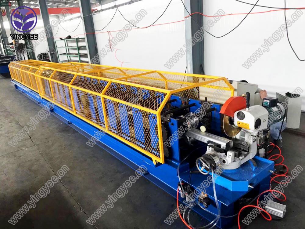 Renewable Design for Guard Rail Roll Forming Machine - automatic round downspout roll forming machine – Yingyee