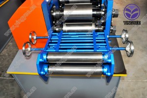 30m/min No stop cutting C purlin roll forming machine high speed
