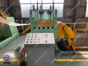 Cut to length line cutting machine steel coil cut to length