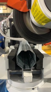 Octagonal steel tube roll forming machine