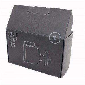 Electronic Consumer Packaging / Retail Packaging with PET hangtag and Corrugated Paper Insert