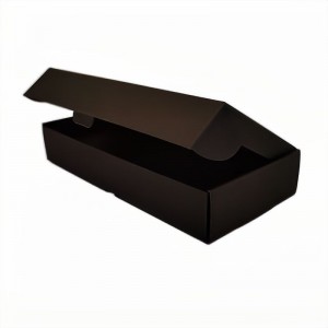 Black Corrugated Cardboard Boxes For Shipping, Packaging, Storage