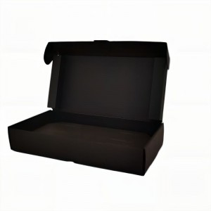 Black Corrugated Cardboard Boxes For Shipping, Packaging, Storage