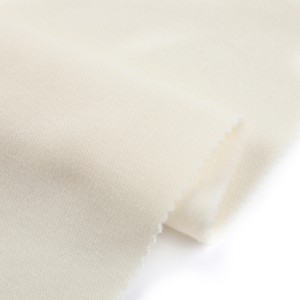 2020 new fashion 100%polyester towel cloth with brushed back side interlock fleece fabric