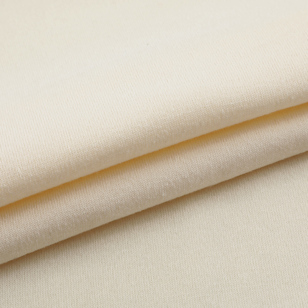 China wholesale Cotton Fabric Cartoon Factory –  2020 new fashion 100%polyester towel cloth with brushed back side interlock fleece fabric – Yinsai