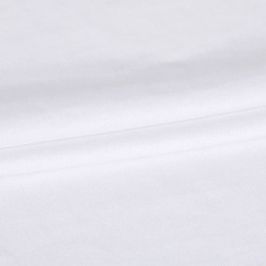 cotton fabric lightweight Sustainable 26S 100%C single jersey for Sleepwear or Apparel-Sportswear