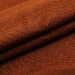 Bio wash high quality 32S CVC Combed Cotton polyester knitted French Terry Fabric for Hoodies.