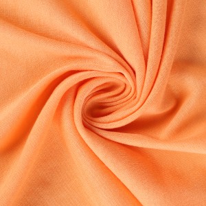 high quality plain dyed soft hand feeling comfortable 100%poly spun single jersey fabric for T-shirt