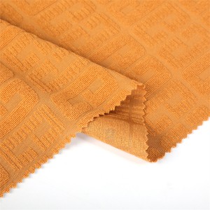 100%Recycle polyester jacquard fabric