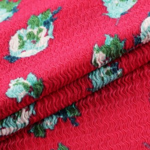 polyester spandex crepe fabric