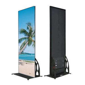 High Resolution Commercial Full Color Mobile Exhibit Poster Led Advertising Display P2.5