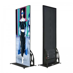 High Resolution Commercial Full Color Mobile Exhibit Poster Led Advertising Display P2.5