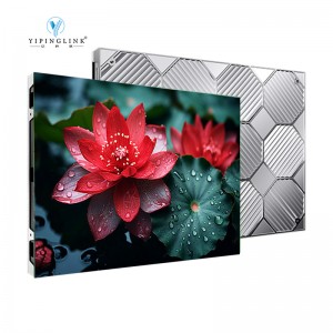Indoor LED Display Cabinet 640*480mm High Visibility P4 LED Video Wall