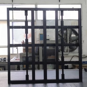Customized Indoor LED Display Simple Iron Cabinet Any Size