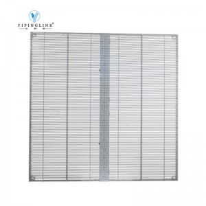 Indoor Store Glass Window Wall Mesh Ultra-thin 11S P2.8 Transparent LED Screen