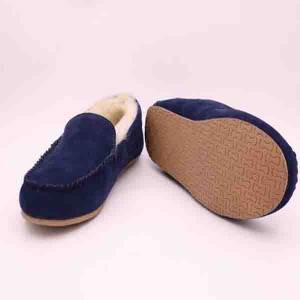 High quality rubber sole natural sheepskin lining shoes for men