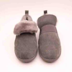 Europe style Sheepskin Wool Women Winter Warm Slipper